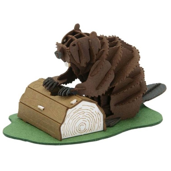 3D Papiermodell Biber