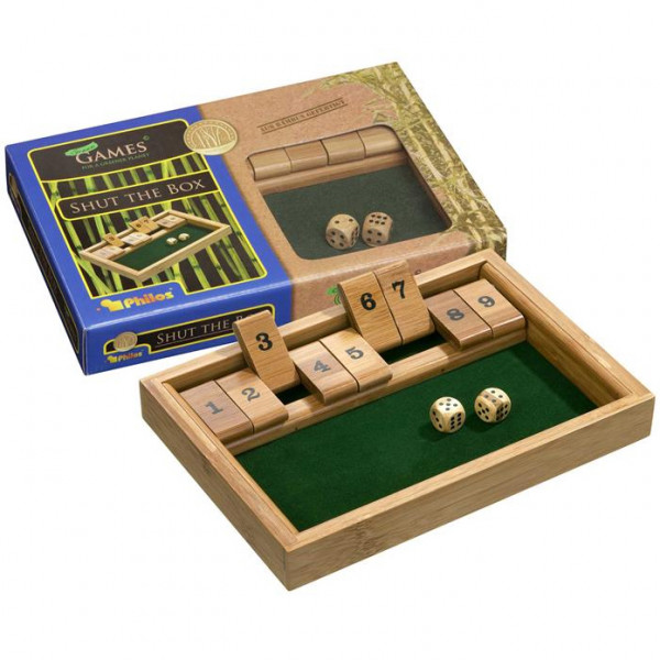 Shut The Box 9er, Bambus