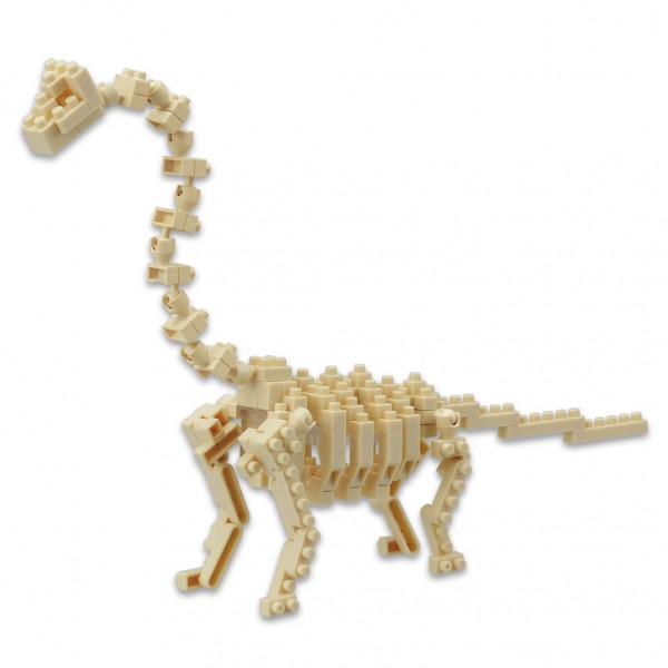 Nanoblock: Brachiosaurus Skelett