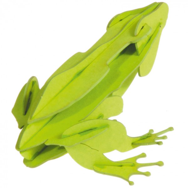 3D Papiermodell Frosch