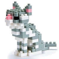 Nanoblock: Katze American Shorthair