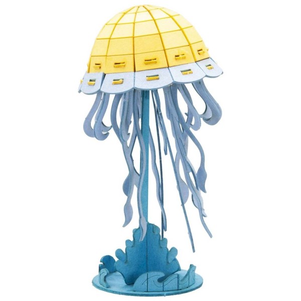 3D Papiermodell Qualle