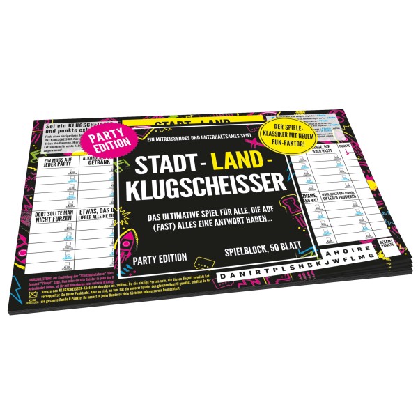 Stadt-Land-Klugscheisser - Party