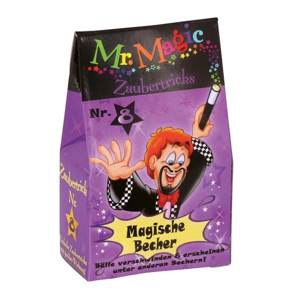 Mr. Magic Zaubertrick 8: Magische Becher