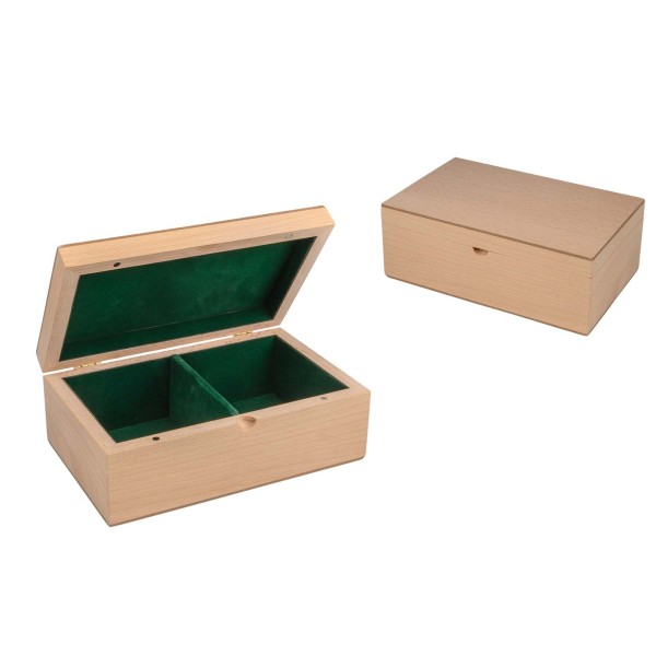 Schachfigurenbox, Buche, für Könighöhe bis 95mm