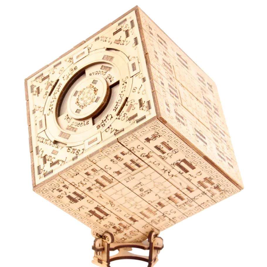 Scriptum Cube Puzzle Box Bausatz | NKD Puzzle KIT SPM