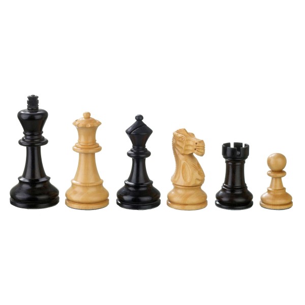 Schachfiguren Hadrian, Königshöhe 90 mm, gewichtet