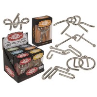 Metall-Geduldsspiel-Set 6 Puzzle