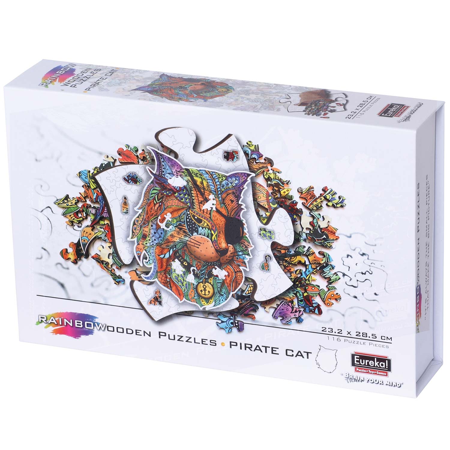 MTAMMD Holz-Puzzle 1000 Teile Piratenschiff – Für Erwachsene & Kinder, Ca. 75x50 Cm