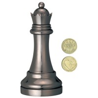 Cast Chess Black Queen (Dame)