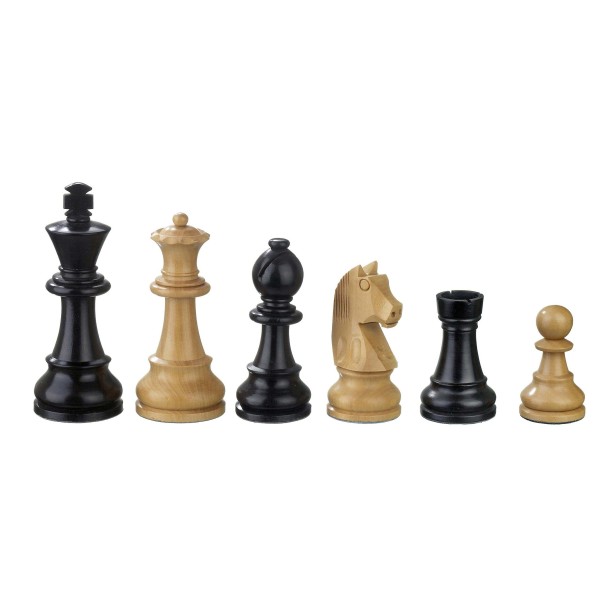 Schachfiguren Ludwig NIV, Königshöhe 90 mm, gewichtet