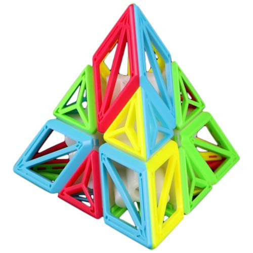 QiYi DNA Pyraminx Stickerless Magic Cube