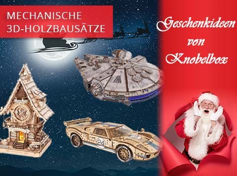 Mechanische Holzbausätze