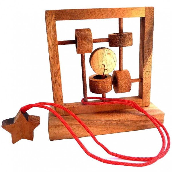 Leonardo's Mind Puzzles: Moon and Star (Refurbished)