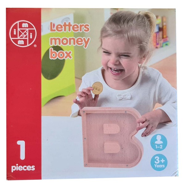 Letters money Box B