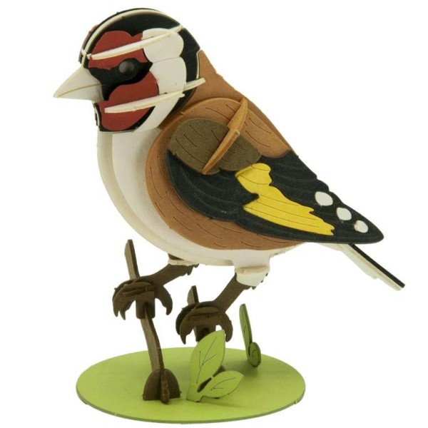 3D Papiermodell Goldfink