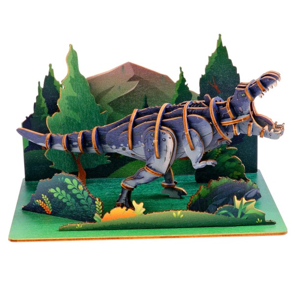 Kids 3D Wooden Puzzles: Tyrannosaurus Rex
