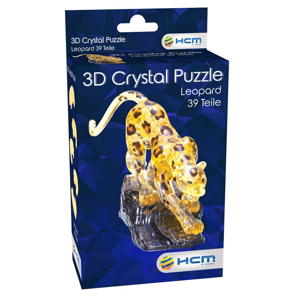 3D Crystal Puzzle Leopard HCM Kinzel 59202