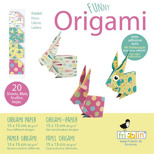 Funny Origami 15x15: Hasen