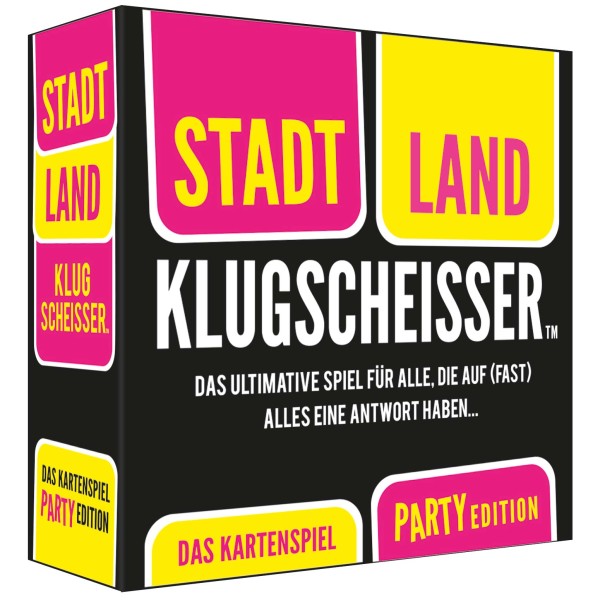 Stadt-Land-Klugscheisser - Party Edition
