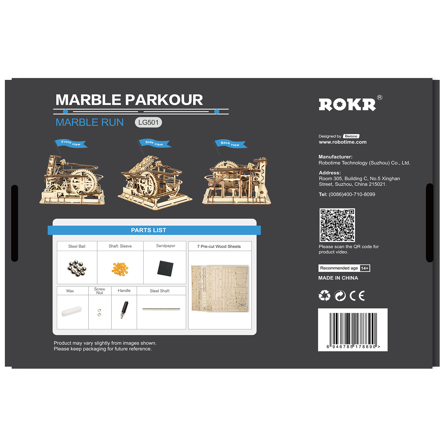 marble parkour