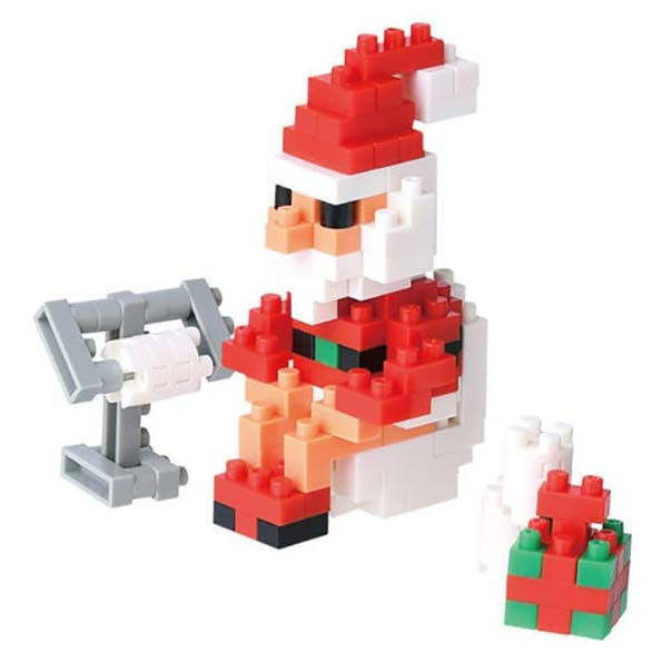 Nanoblock: Santa Claus in the Bathroom