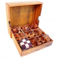 Leonardo's Mind Puzzles: Holz-Set 9 in 1