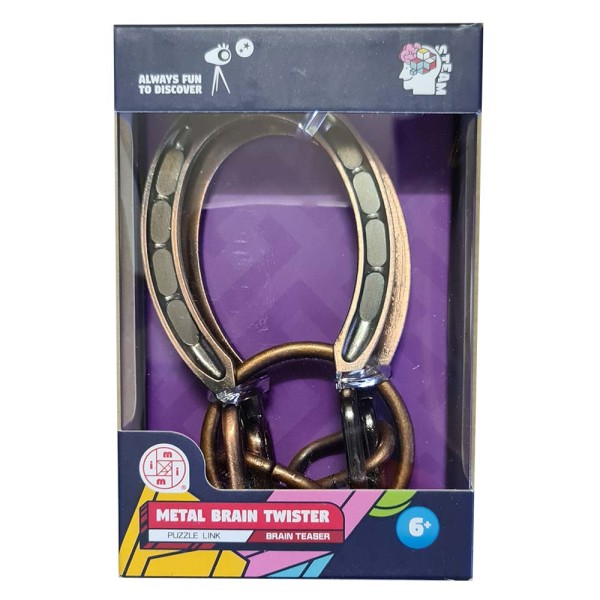 Metal Brain Twister Hufeisen