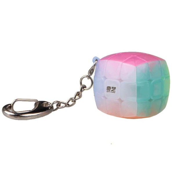QiYi 3x3 Pillow Cube Jelly Schlüsselanhänger