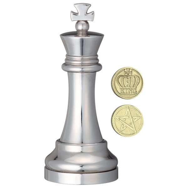 Cast Chess Silver King (König)