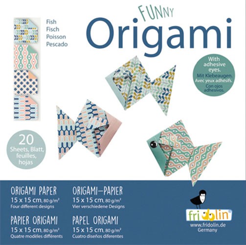 Funny Origami 15x15: Fische