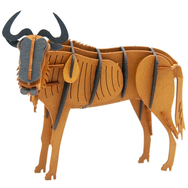 3D Papiermodell Gnu