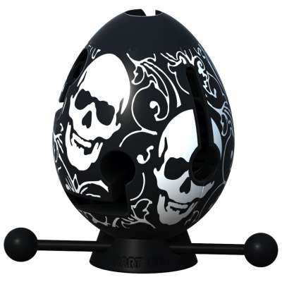 Casse-tête œuf Labyrinthe 3D Smart Egg Jester - Jeu Réflexion Portable
